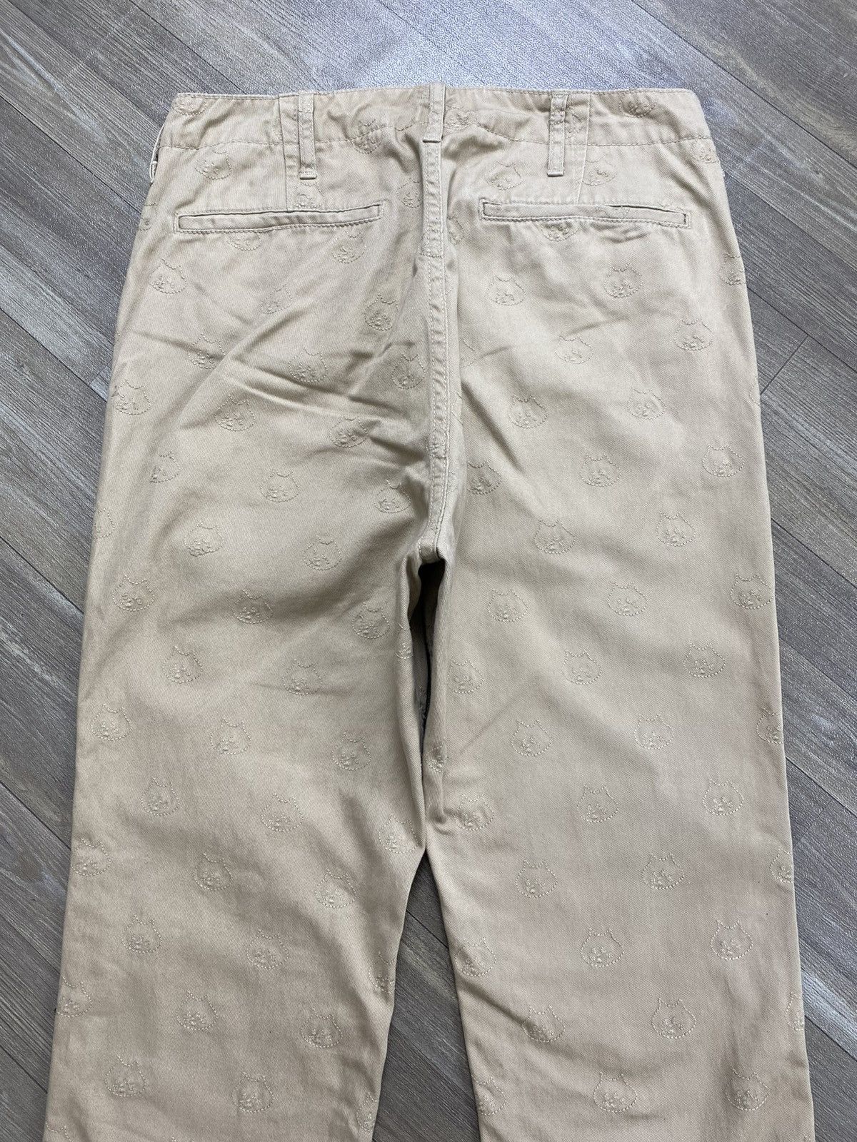 Ne-Net 2000s Ne-net Issey Miyake Full Embrodiery Logo Casual Pants Size US 28 / EU 44 - 18 Thumbnail