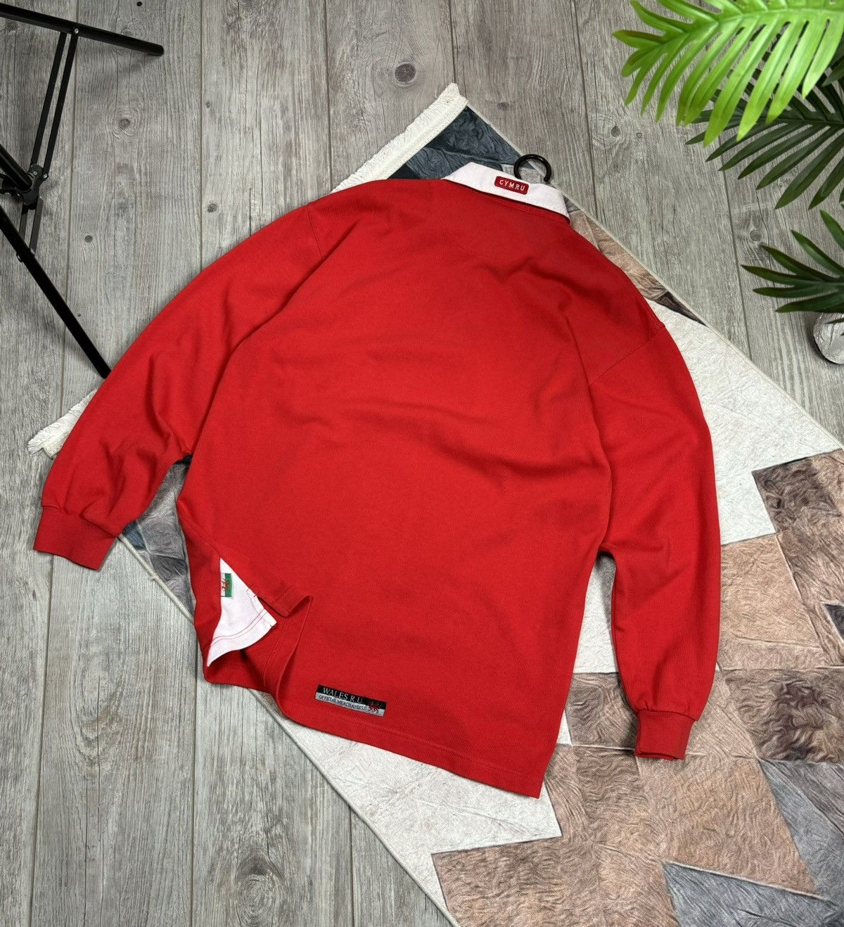 Reebok × Vintage Vintage 1999 Wales Rugby Union Home Shirt Jersey by Reebok Size US L / EU 52-54 / 3 - 16 Thumbnail