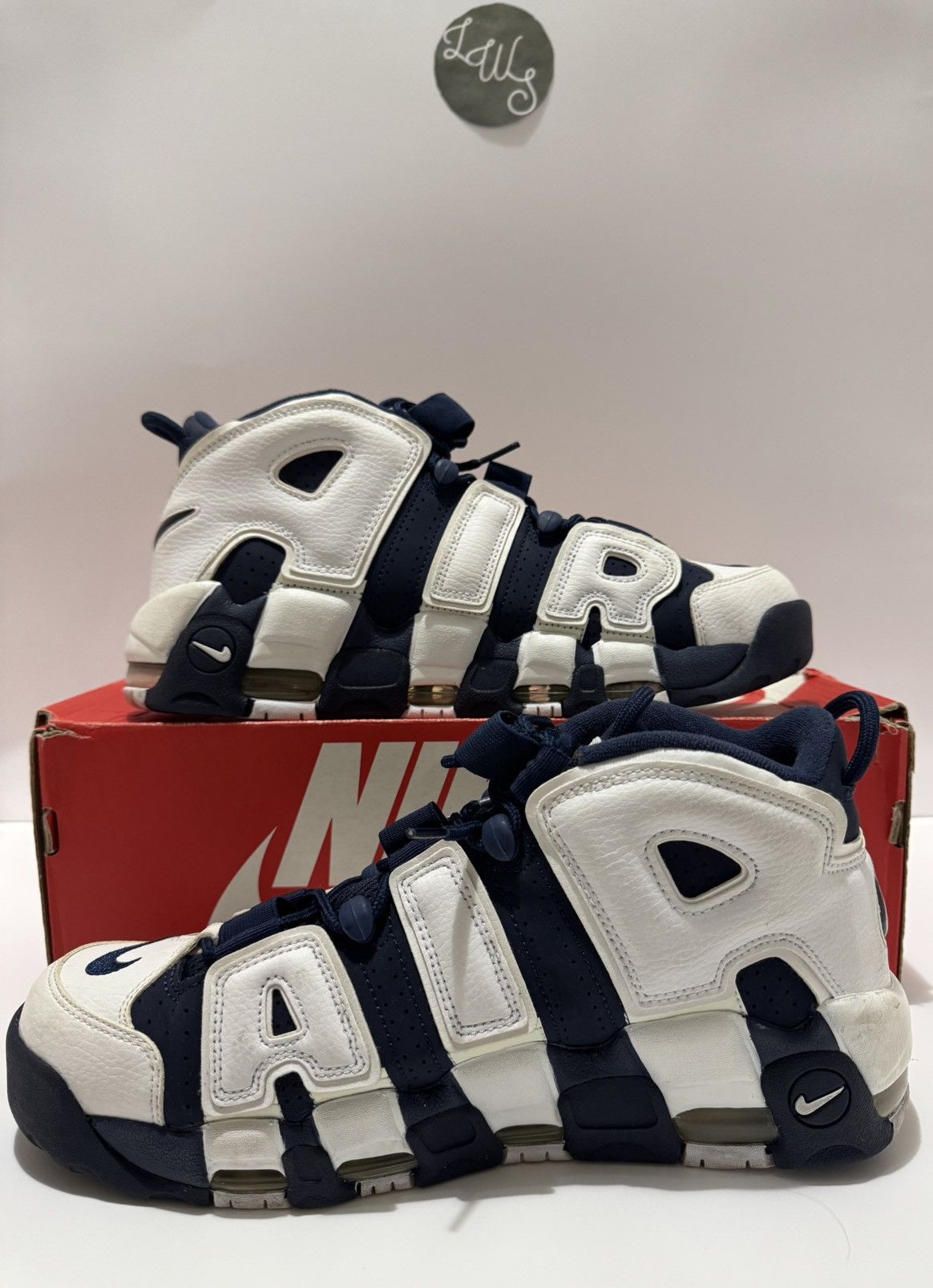 Nike Nike Air More Uptempo “Olympic” (2016) Size US 10.5 / EU 43-44 - 3 Thumbnail