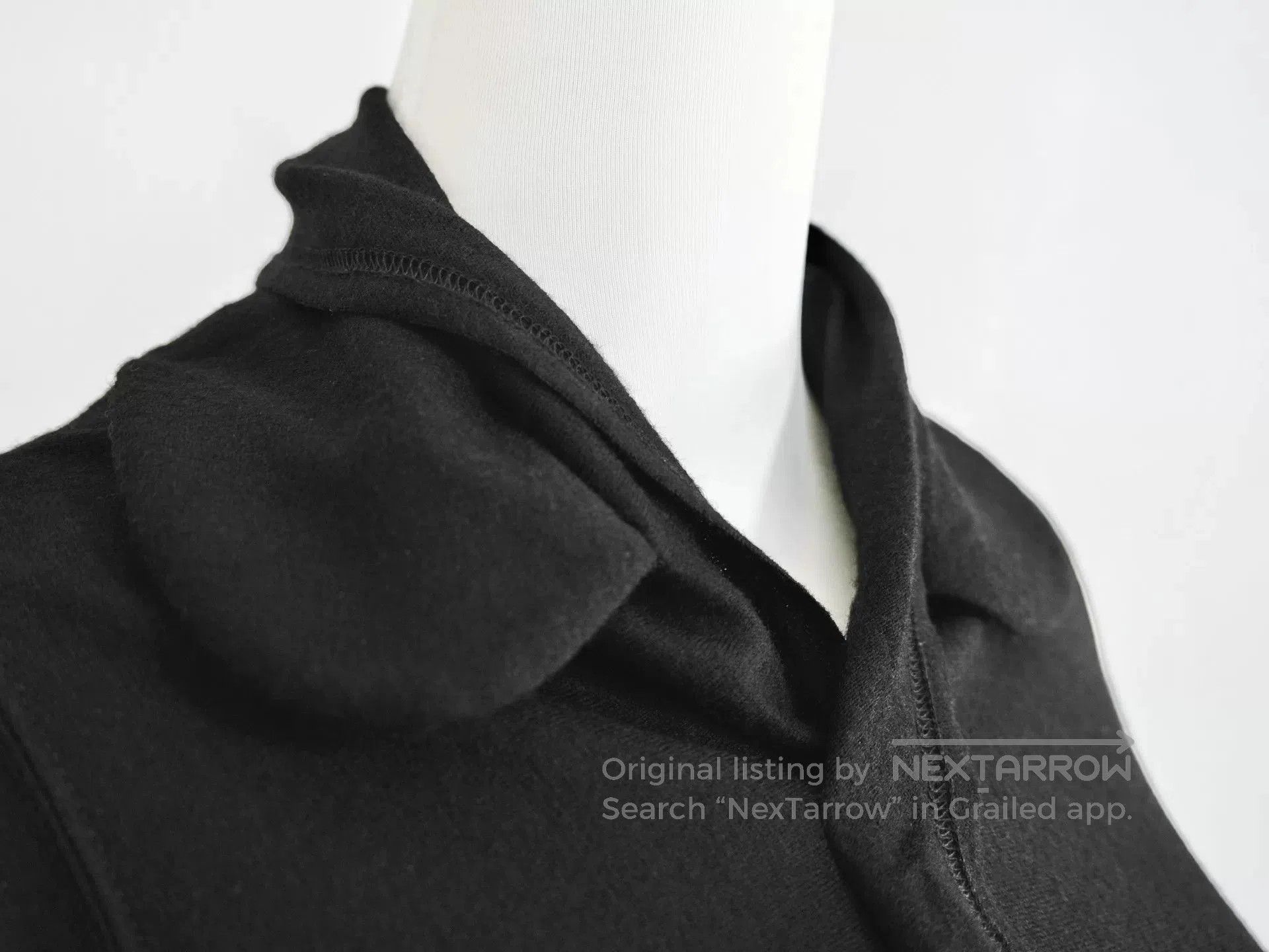 Rei Kawakubo comme des garcons irregular wool top. Size XS / US 0-2 / IT 36-38 - 2 Thumbnail