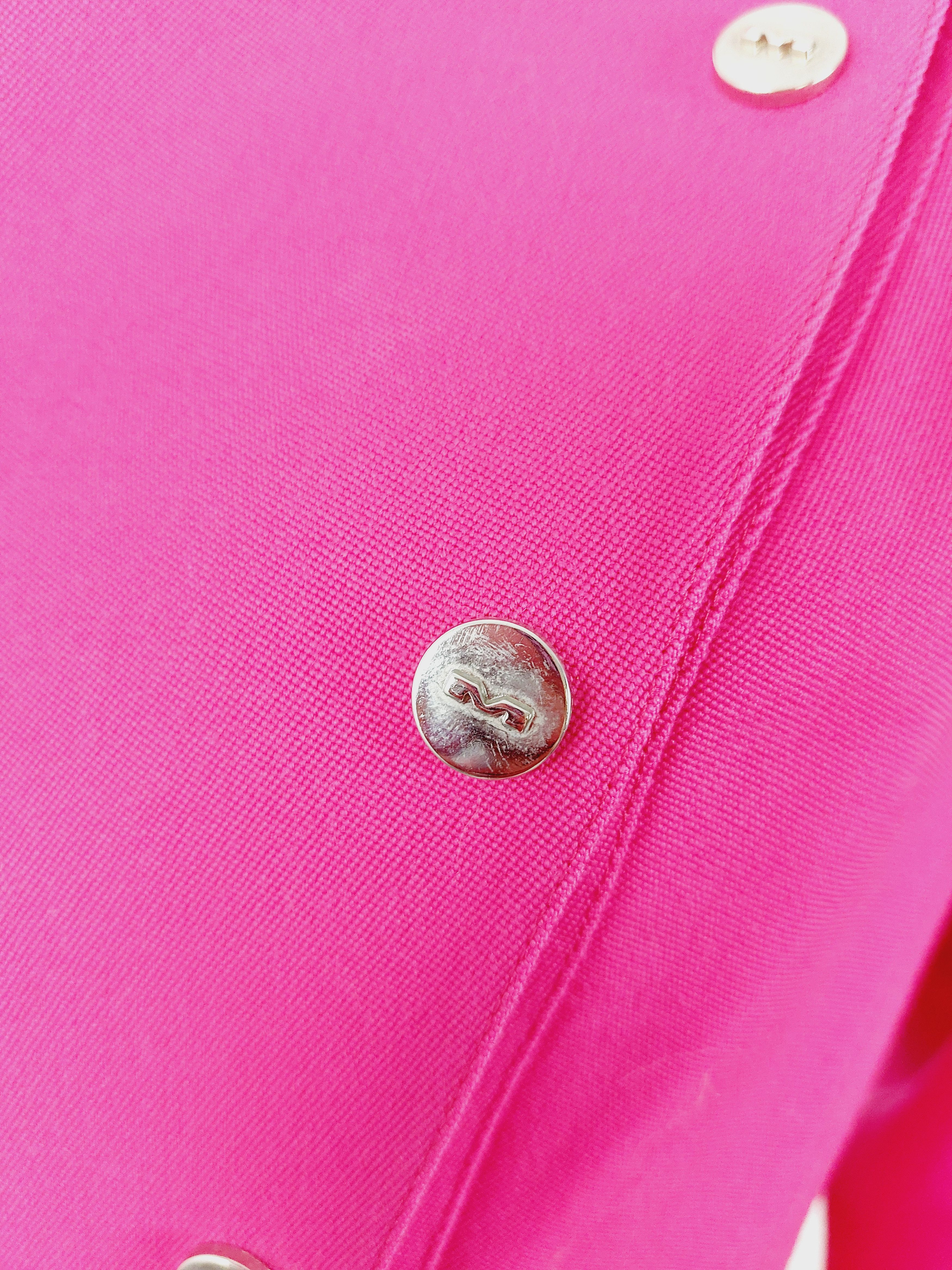 Thierry Mugler Thierry Mugler 1980s Hot Pink Sculptural Suit Set Blazer Size M / US 6-8 / IT 42-44 - 11 Thumbnail