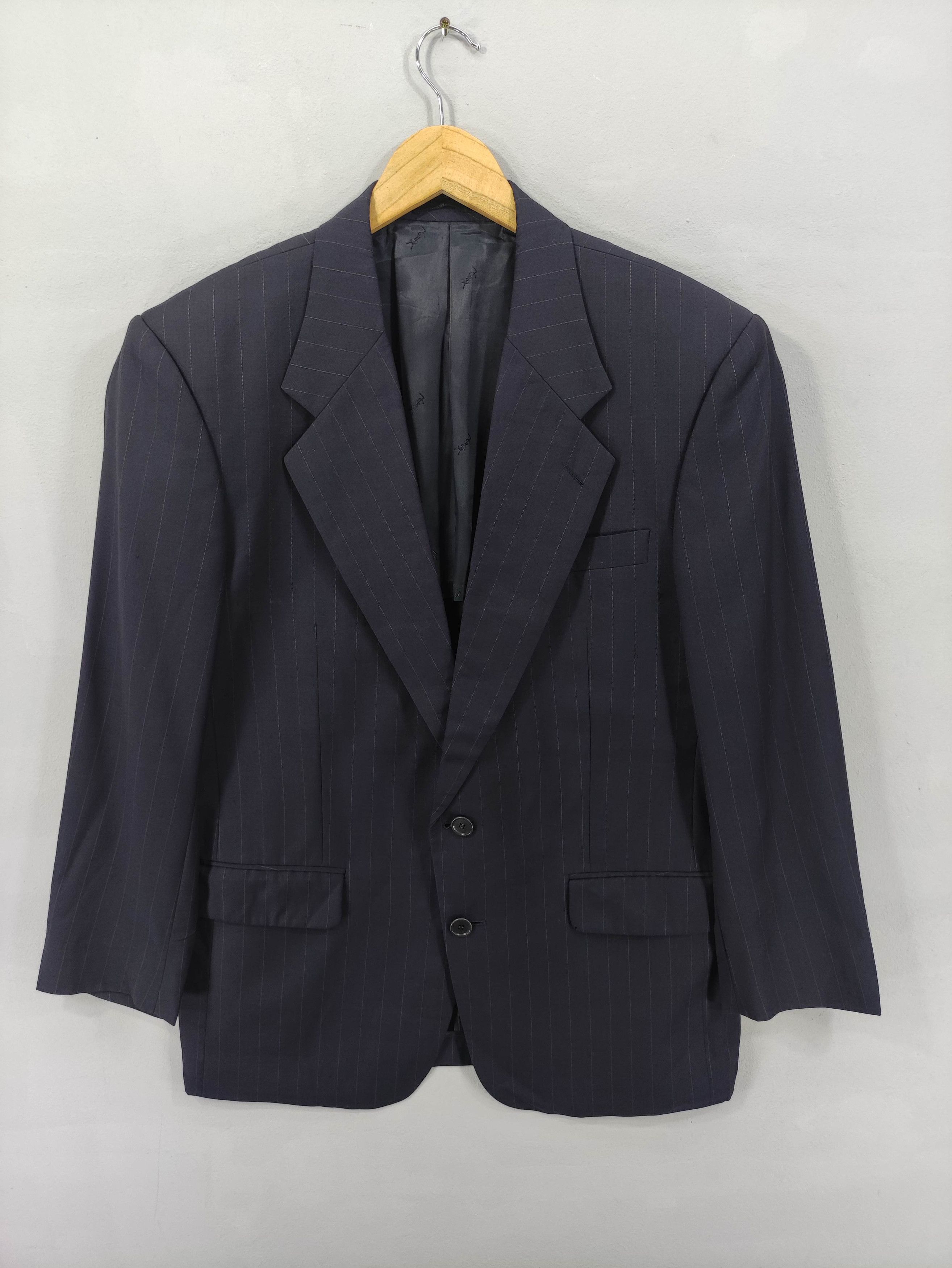 Yves Saint Laurent Vintage Yves Saint Laurent Coat Blazer Suit Jacket Size US M / EU 48-50 / 2 - 1 Thumbnail