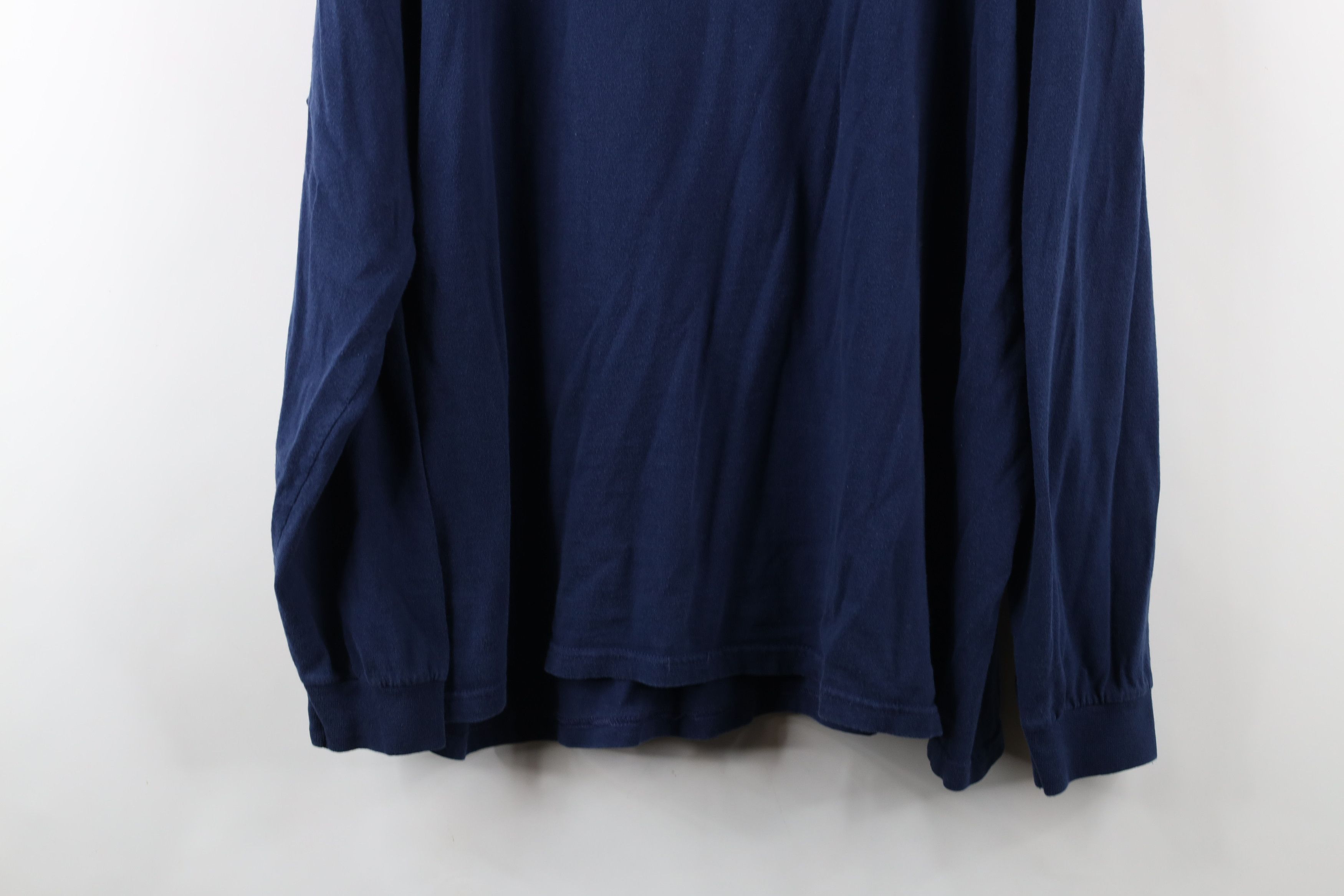 Nike × Vintage Vintage Nike Swoosh University of Michigan T-Shirt Blue Size US XL / EU 56 / 4 - 12 Thumbnail