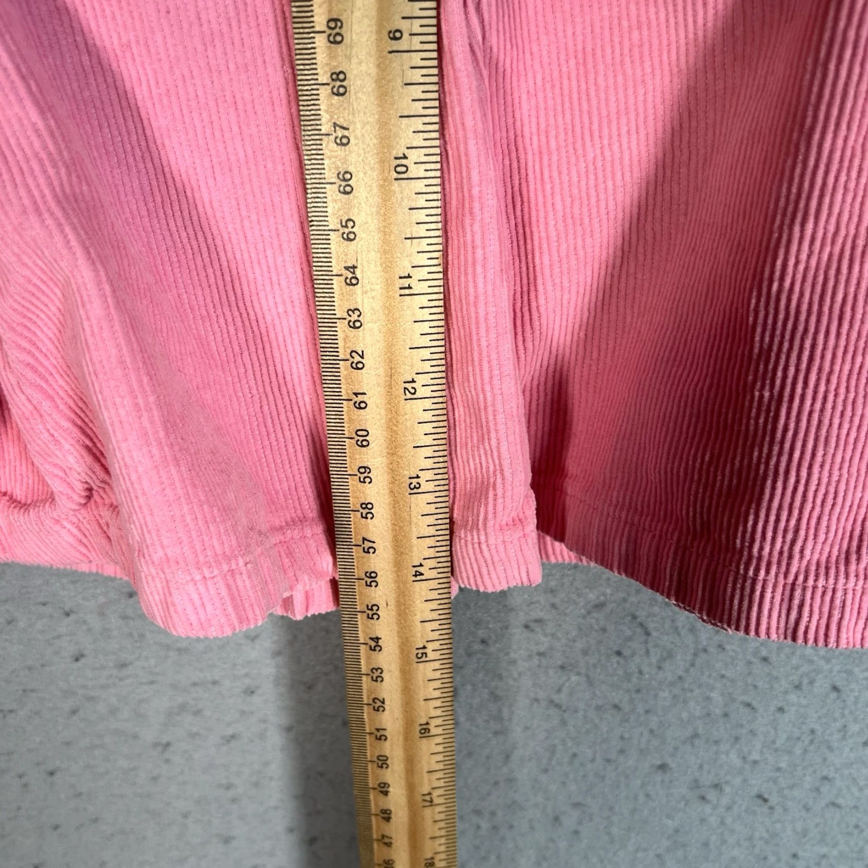 Urban Outfitters BDG Urban Outfitters Short Pink Corduroy Skater Pleated Skirt Side Zip Sz Small Size 28" / US 6 / IT 42 - 3 Thumbnail