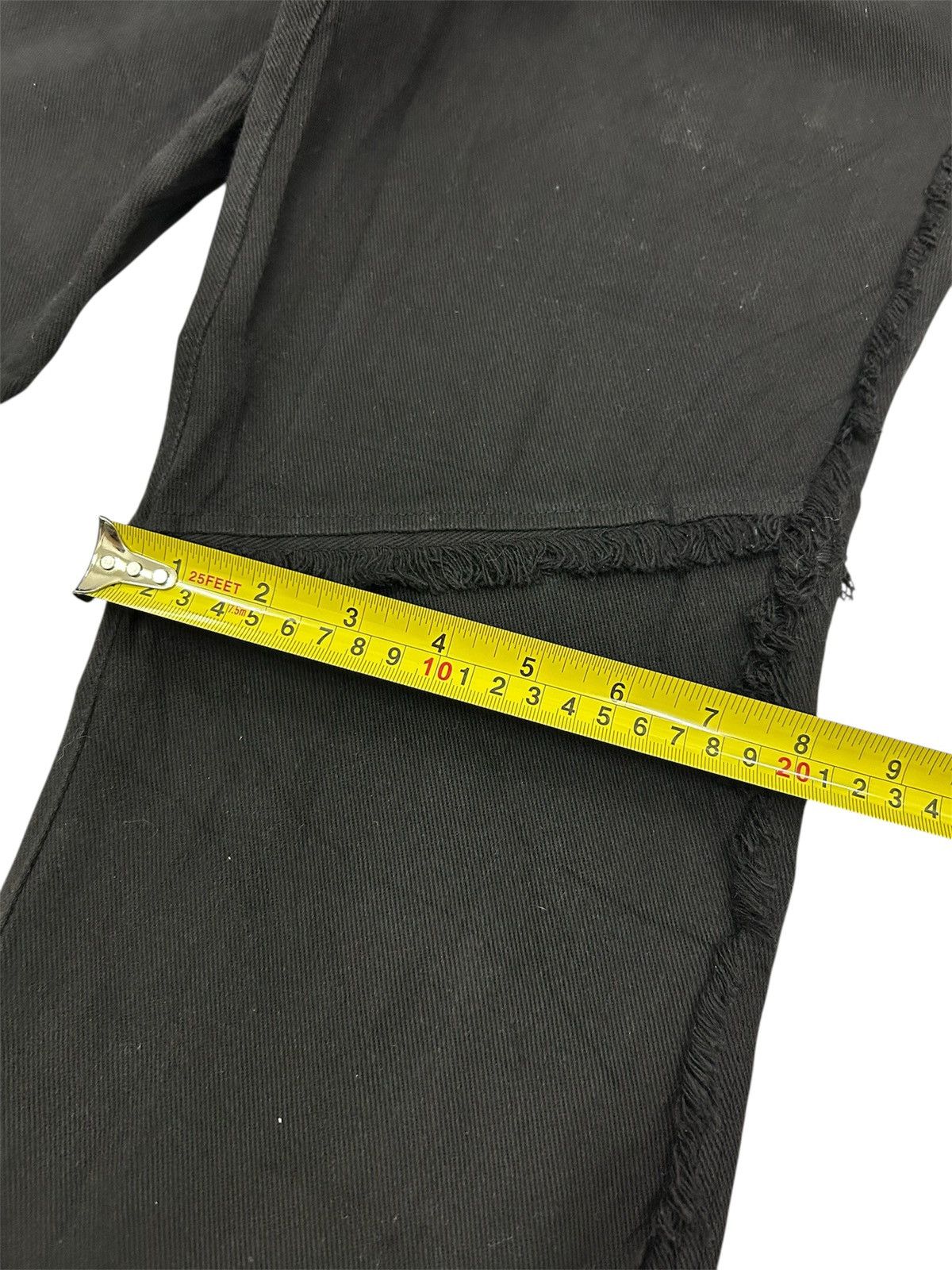 Other Japanese Avant Garde Crazy Frayed Flare Jeans Size US 31 - 9 Thumbnail