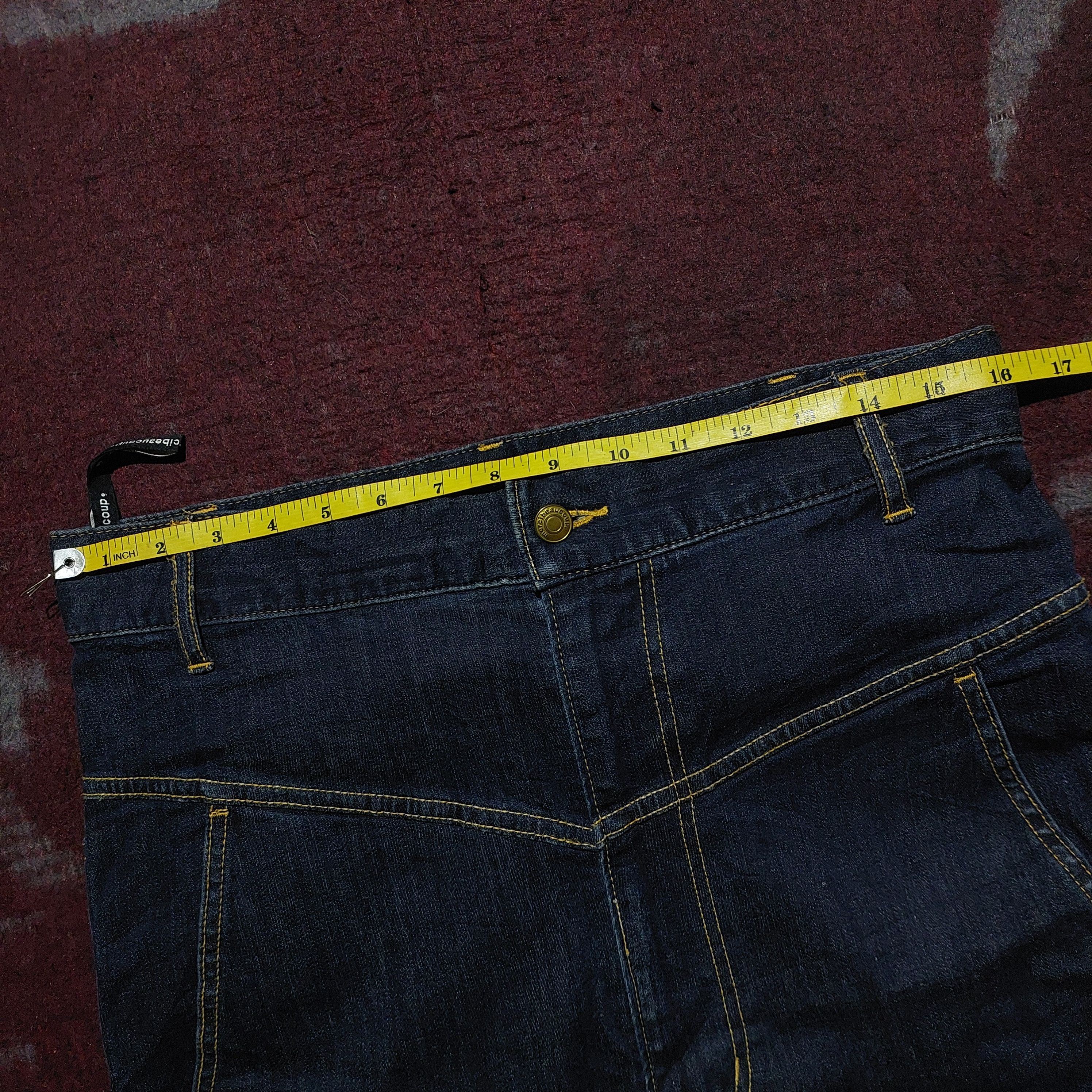 mercibeaucoup Mercibeaucoup Japan drop crotch front pocket denim jeans Size US 32 / EU 48 - 12 Thumbnail