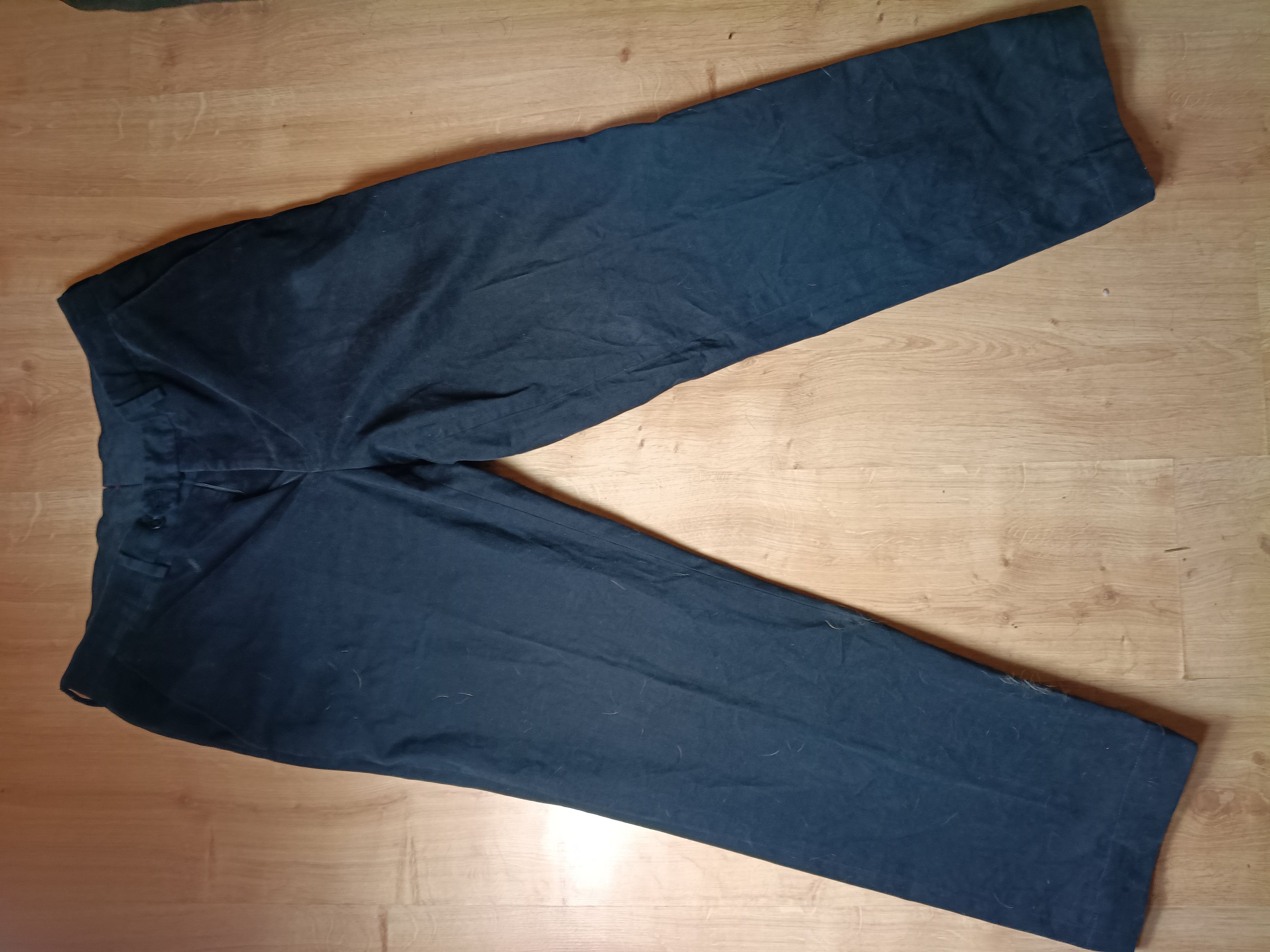 Massimo Dutti Navy blue trousers Size 28" / US 6 / IT 42 - 1 Thumbnail