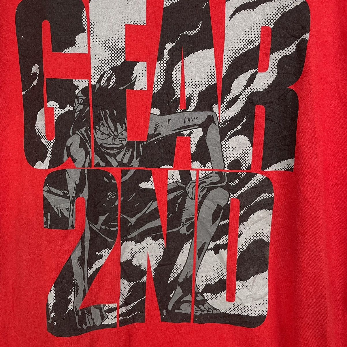Anime × Japanese Brand × Vintage Anime One Piece Luffy Gear Second Collabration T Shirt Size US L / EU 52-54 / 3 - 2 Thumbnail