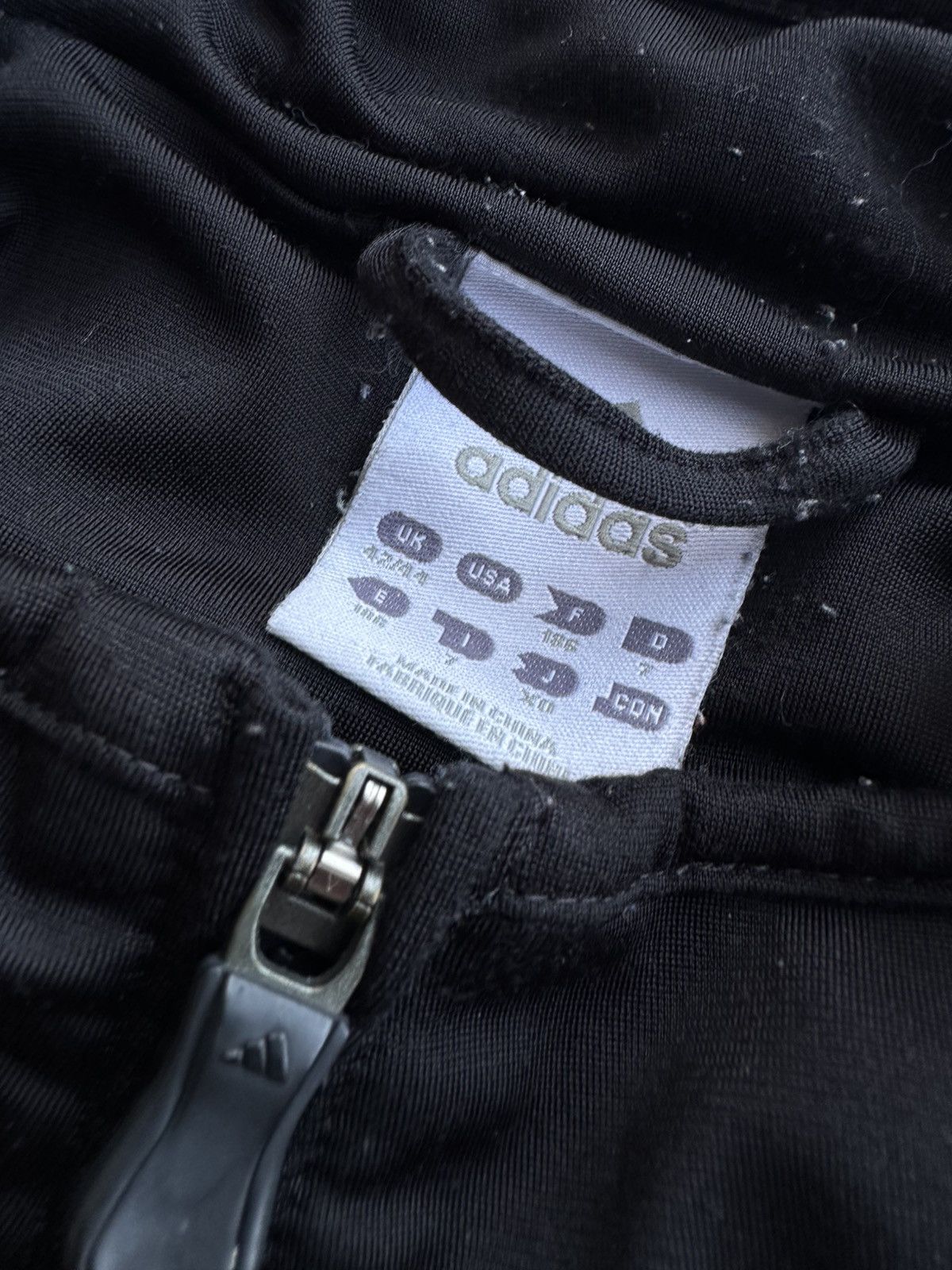 Adidas Vintage Adidas 00s Black Striped Mens Track Jacket Size US L / EU 52-54 / 3 - 5 Thumbnail