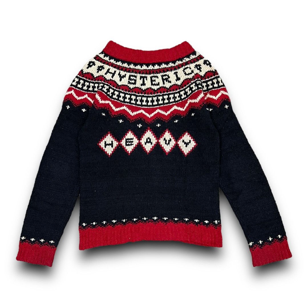 Hysteric Glamour VINTAGE HYSTERIC GLAMOUR JAPANESE BRAND SWEATER KNITWEAR Size US M / EU 48-50 / 2 - 2 Thumbnail