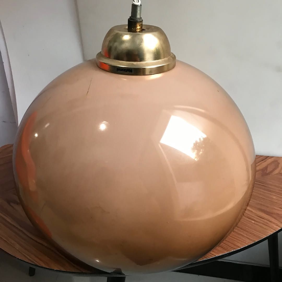 Electric Cottage Vintage 1970 National Japan Pendant Lamp lampshade space Size ONE SIZE - 18 Thumbnail