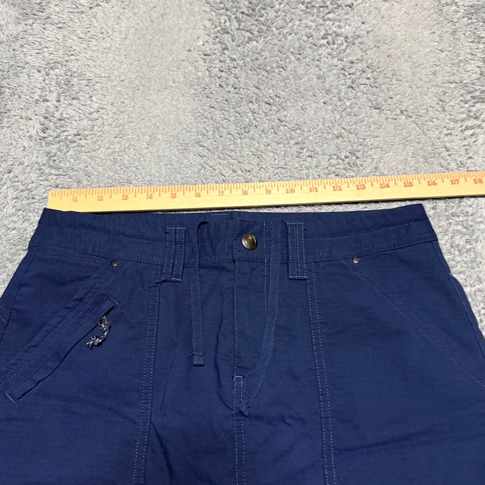 Vintage Title Nine Skirt Womens 6 Navy Blue Pull On Outdoors Hiking Casual Granola Size 28" / US 6 / IT 42 - 7 Thumbnail