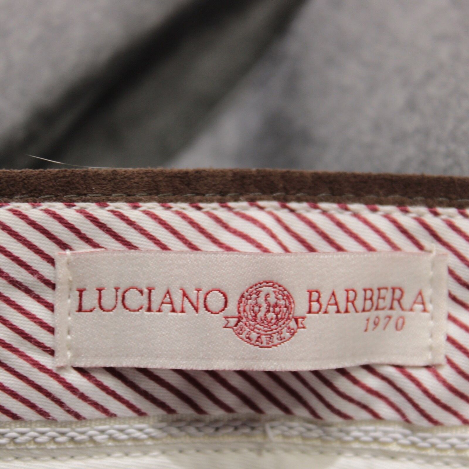 Luciano Barbera Luciano Barbera New with tags Dress Pants Size 34 US In Gray Size US 34 / EU 50 - 6 Thumbnail