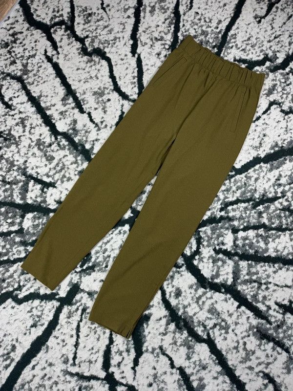 Ganni Ganni green XS logo pants Size 28" / US 6 / IT 42 - 2 Thumbnail