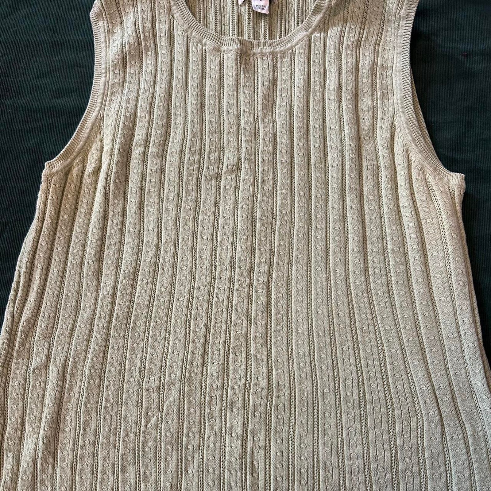 Other Y2k knit vest top Size L / US 10 / IT 46 - 3 Thumbnail