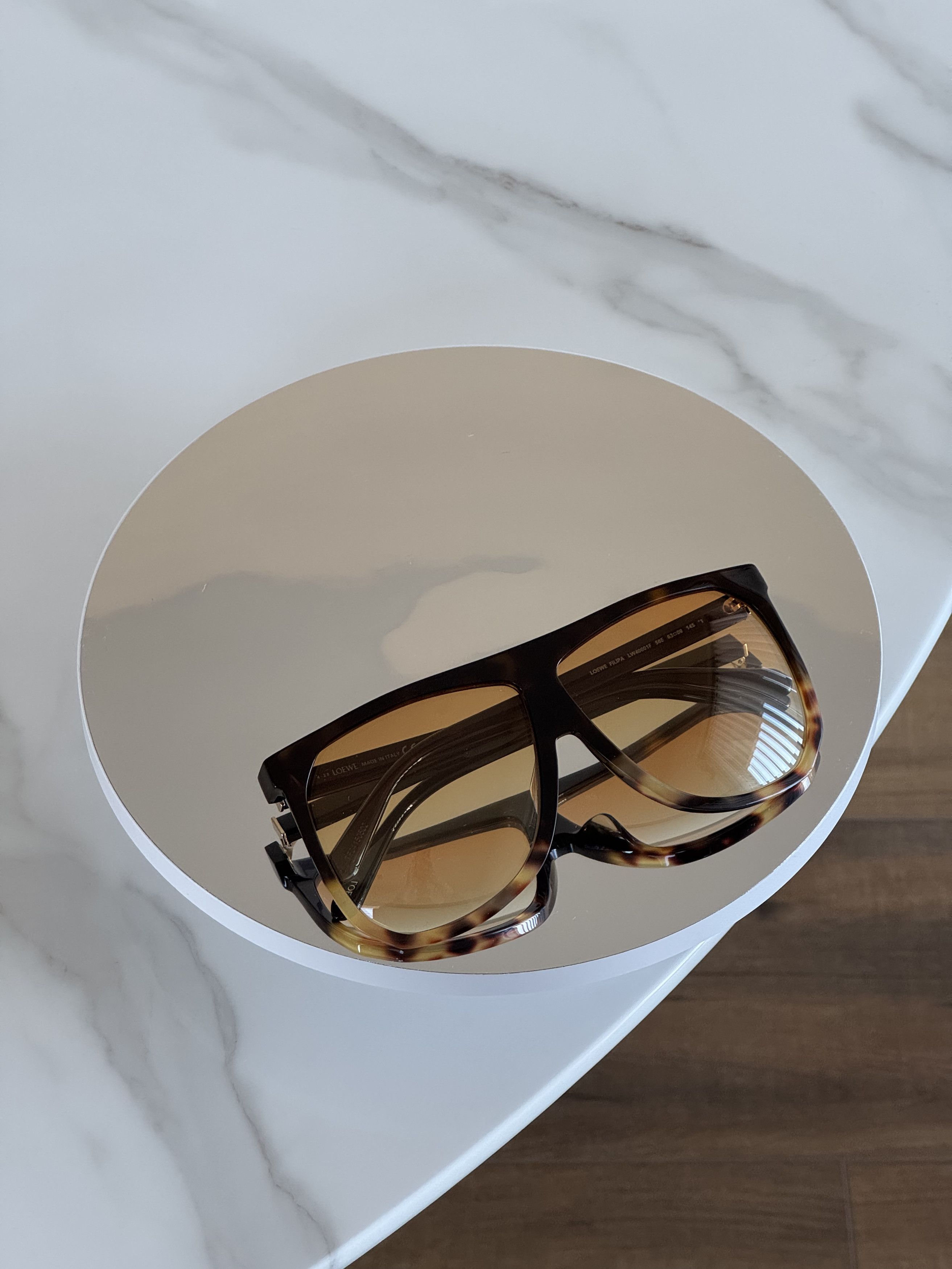 Loewe NEW Loewe LW40001F FILIPA 56E Shield Women Sunglasses Size ONE SIZE - 8 Thumbnail