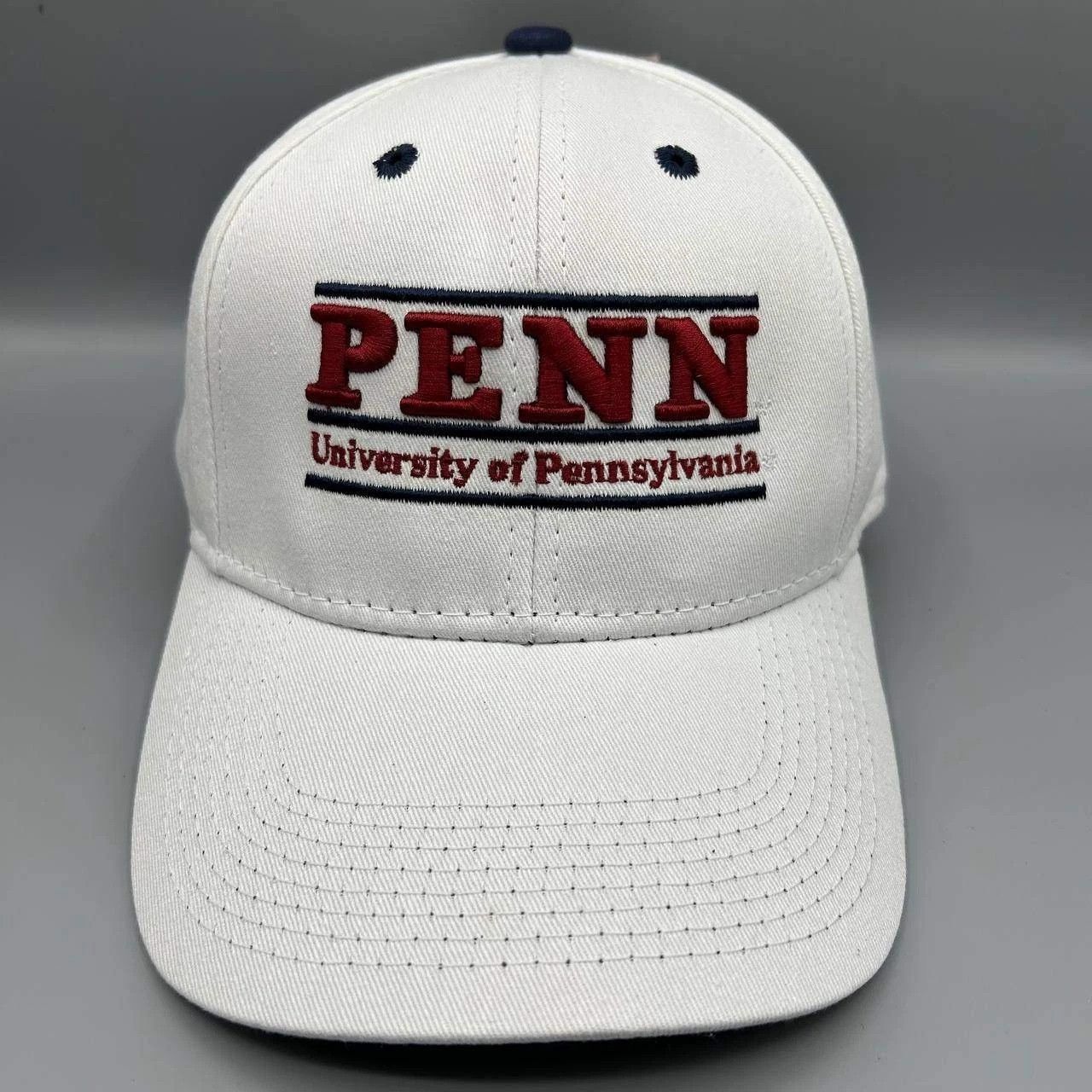 The Game Vintage Pennsylvania Quakers Hat Men NCAA Snap Back Cotton Size ONE SIZE - 1 Thumbnail