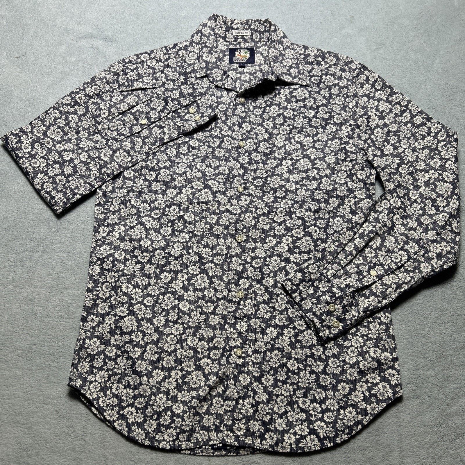 Reyn Spooner Reyn Spooner Reversed Print Button Up Shirt Mens Small Size US S / EU 44-46 / 1 - 4 Thumbnail