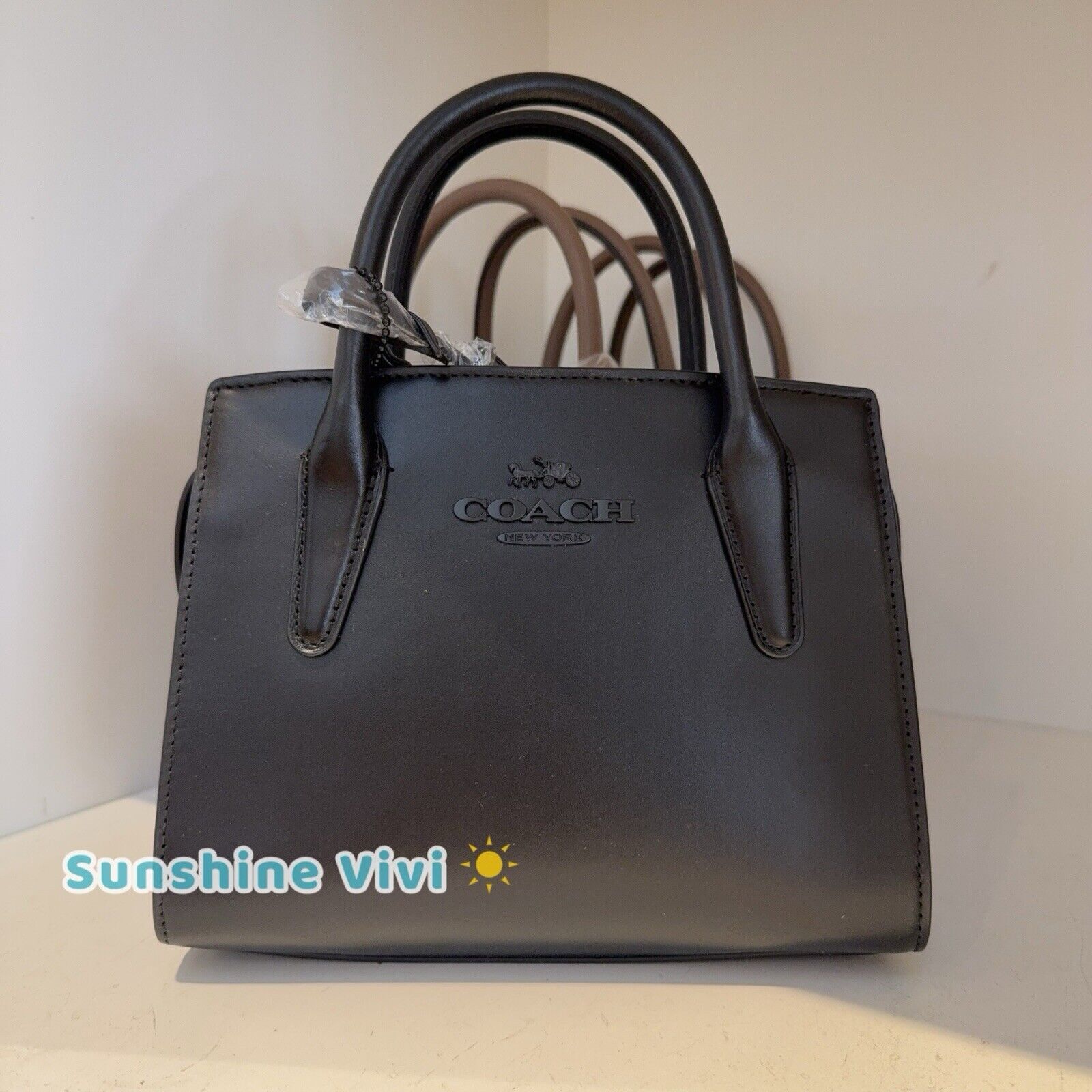Coach New COACH Andrea Carryall Shoulder Bag Black CP081 Outlet Size ONE SIZE - 1 Thumbnail
