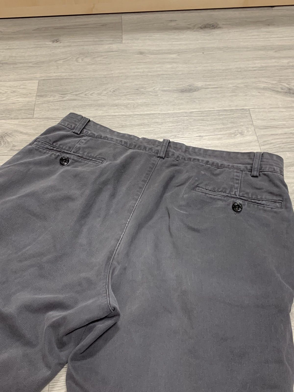 Stone Island Stone Island rare vintage grey casual pants Size US 36 / EU 52 - 12 Thumbnail