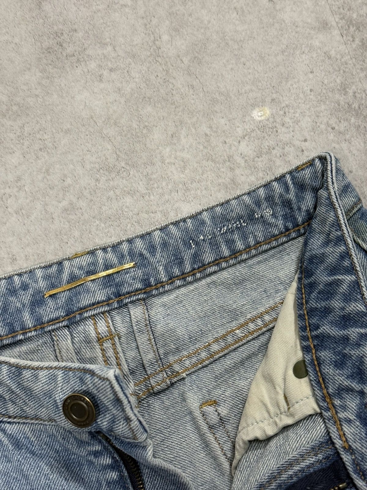 Saint Laurent Paris Saint Laurent Paris flared jeans washed blue 34 / XS Size 25" / US 0 / IT 36 - 6 Thumbnail