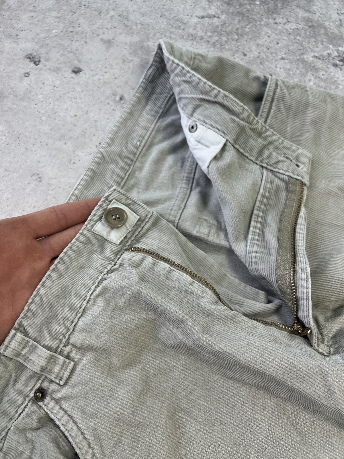 Patagonia × Vintage Patagonia Corduroy Pants Mens 38 Gray Corduroy Straight Leg Size US 38 / EU 54 - 3 Thumbnail