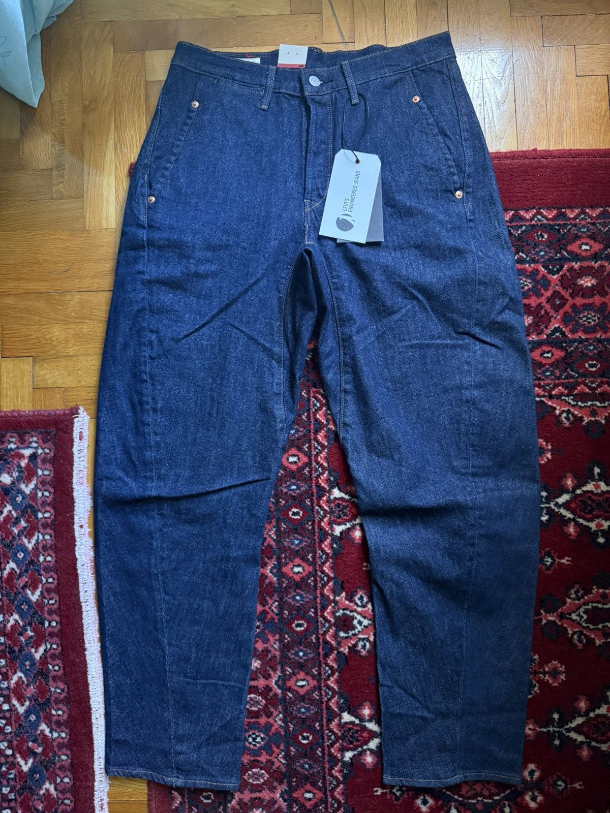 Levi's Levi’s Engineered Raw Japanese style denim loose tapered Size US 30 / EU 46 - 1 Thumbnail