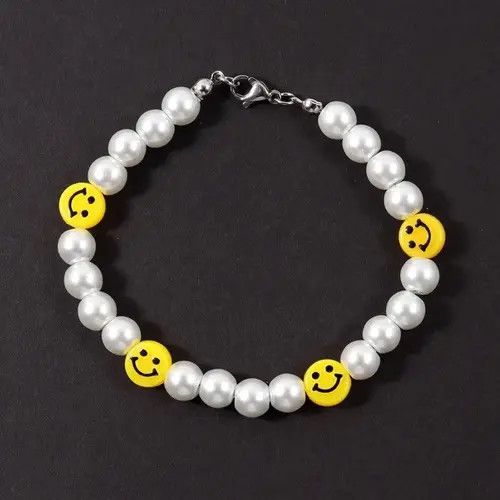 Japanese Brand × Vintage Smile Face Charm Bracelet Size ONE SIZE - 4 Thumbnail