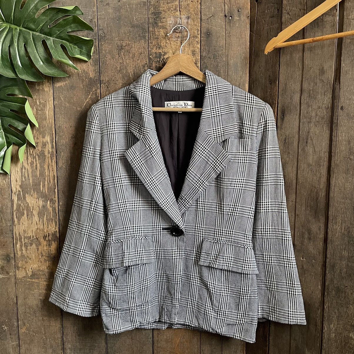 Christian Dior Monsieur × Vintage Vintage Christian Dior Blazer Jacket Size M / US 6-8 / IT 42-44 - 1 Thumbnail