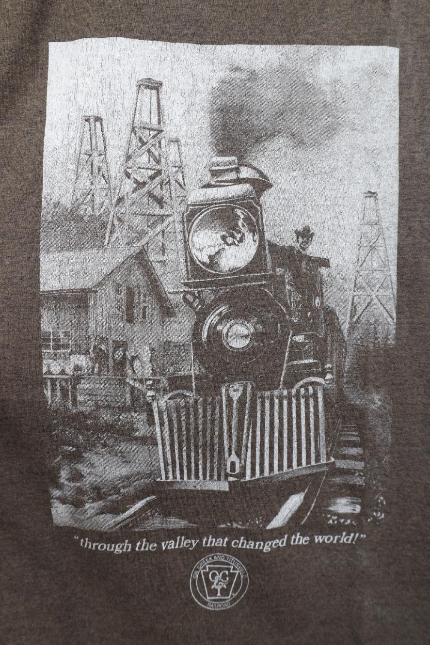 Vintage Vintage 90s Oil Creek and Titusville Railroad T-Shirt Size US M / EU 48-50 / 2 - 4 Thumbnail
