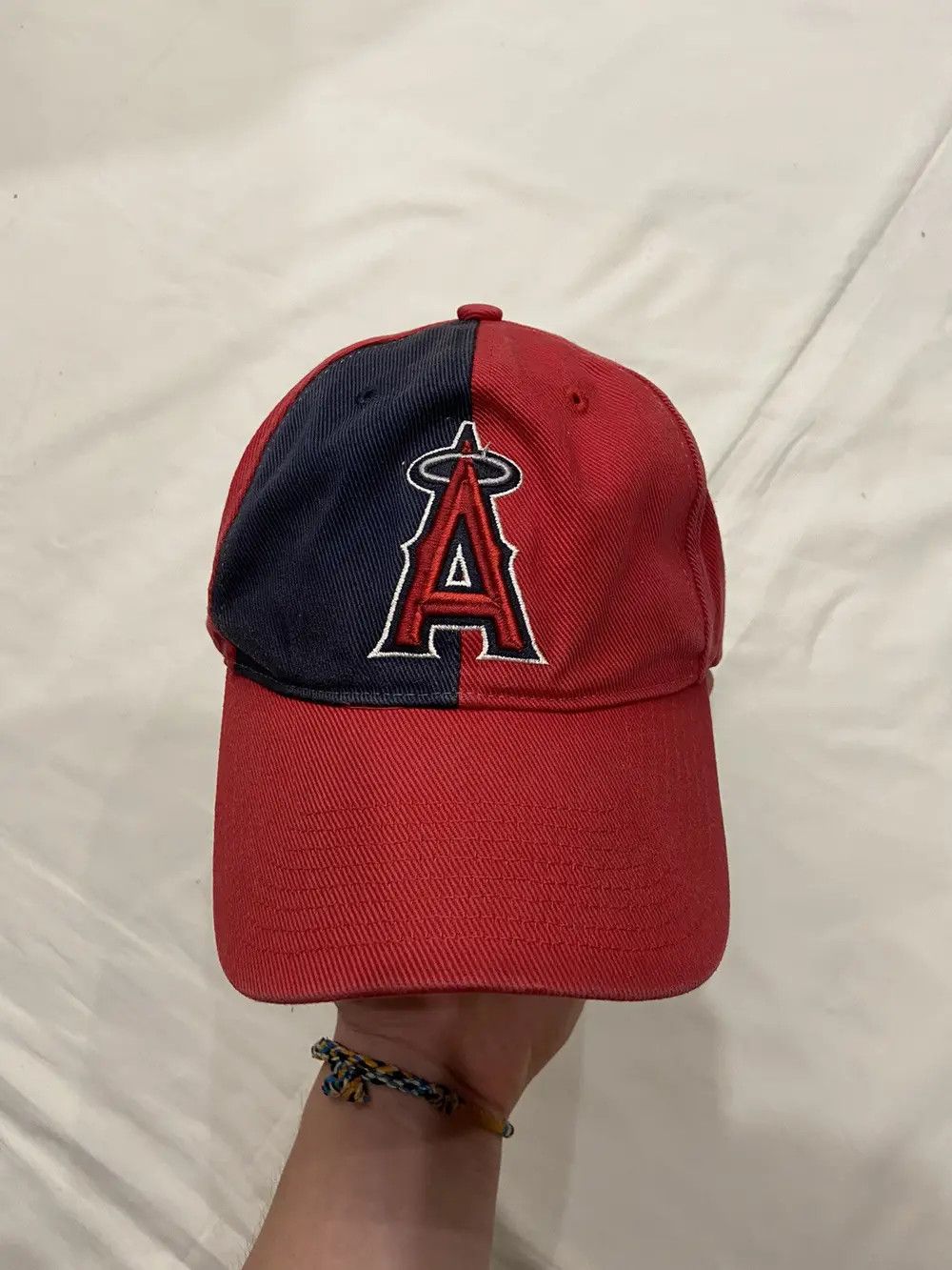 MLB VINTAGE RARE LOS ANGELES ANGELS LA Y2K BASEBALL MLB CAP HAT Size ONE SIZE - 8 Thumbnail