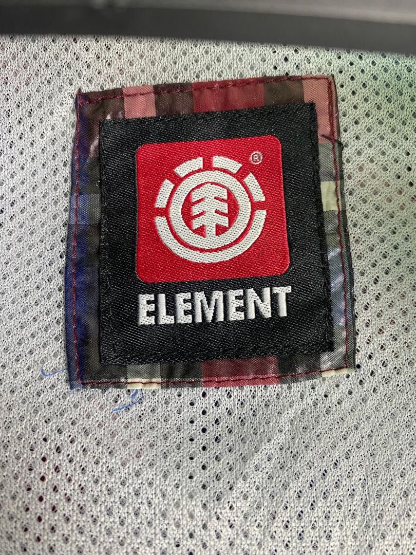Element × Vintage Rare ELEMENT skateboard dobby check shell jacket Size US M / EU 48-50 / 2 - 6 Thumbnail