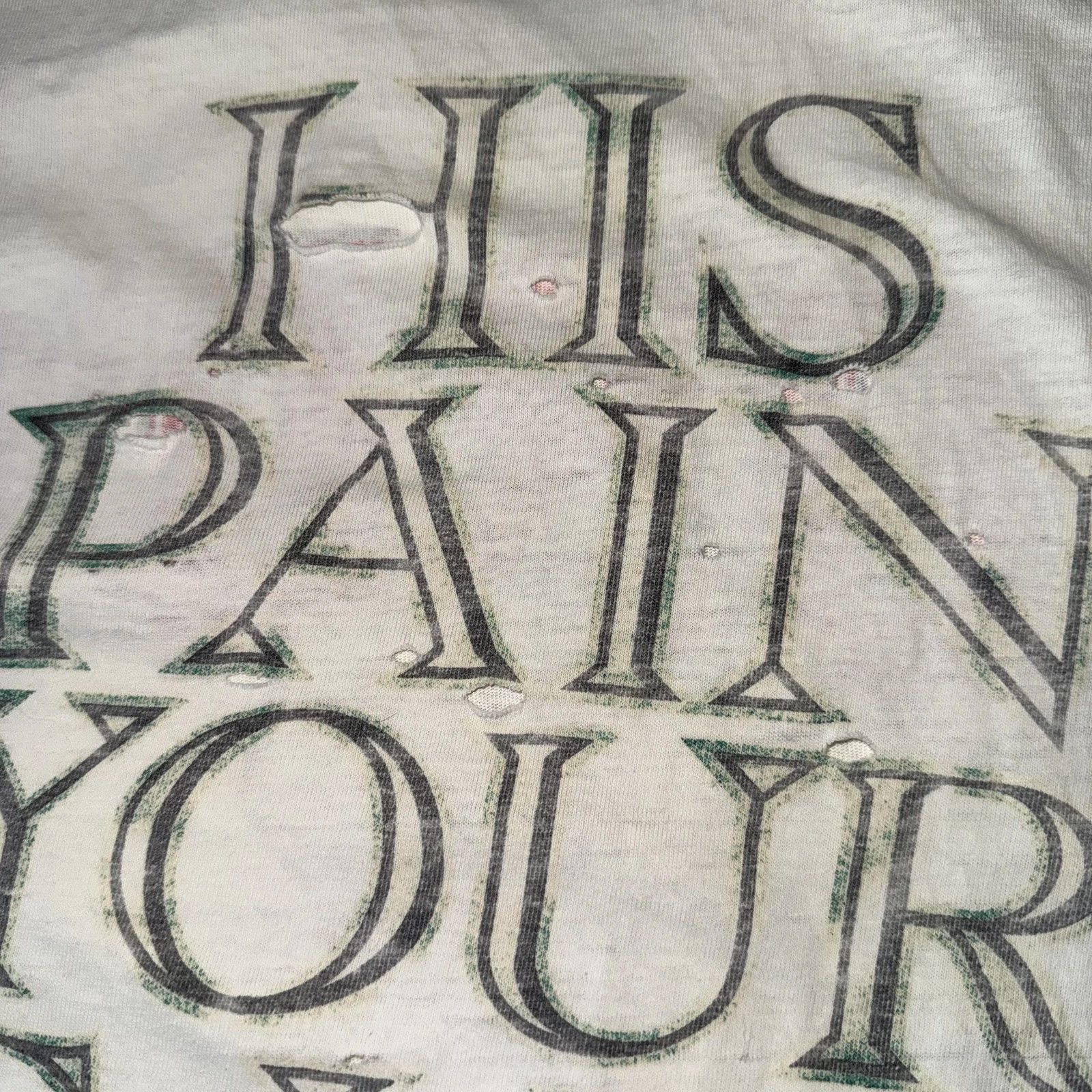 Vintage VTG Lords Gym T Shirt Sz M Jesus Cross Living Epistles 90s Size US M / EU 48-50 / 2 - 9 Thumbnail