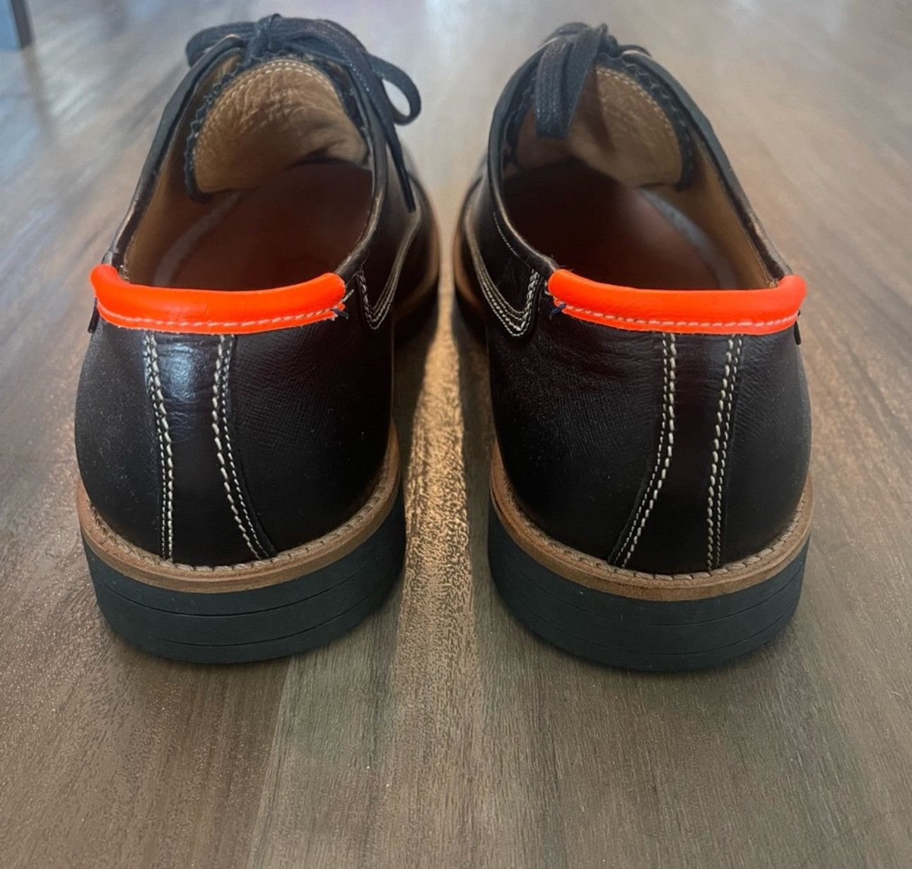 Paul Smith PAUL SMITH US 8-9 MENS Leather Cap Toe Lace Up Shoes Size US 9 / EU 42 - 7 Thumbnail