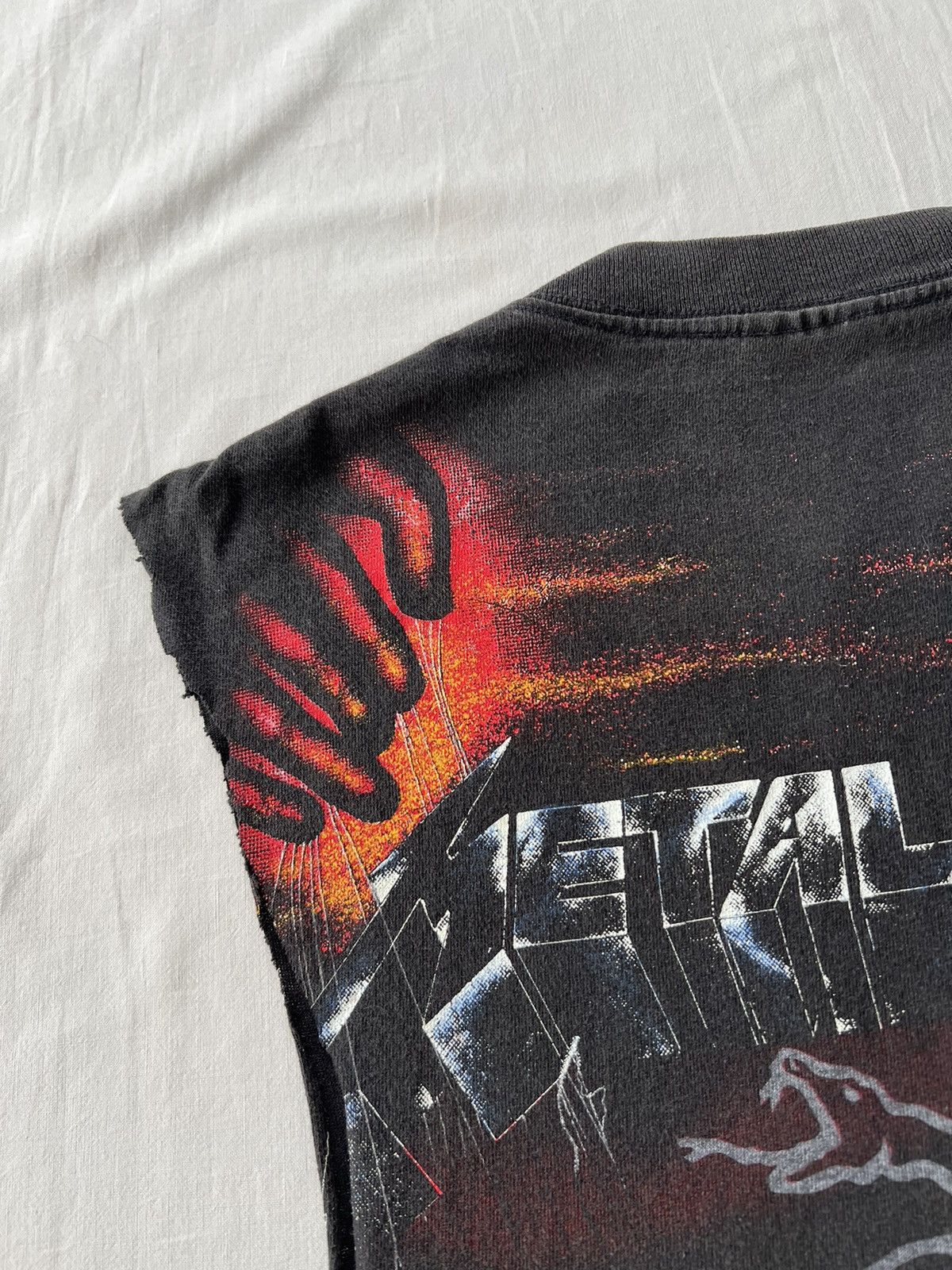 Band Tees Vintage 1991 Metallica Master Of Puppets AOP T-shirt Size US XL / EU 56 / 4 - 16 Thumbnail