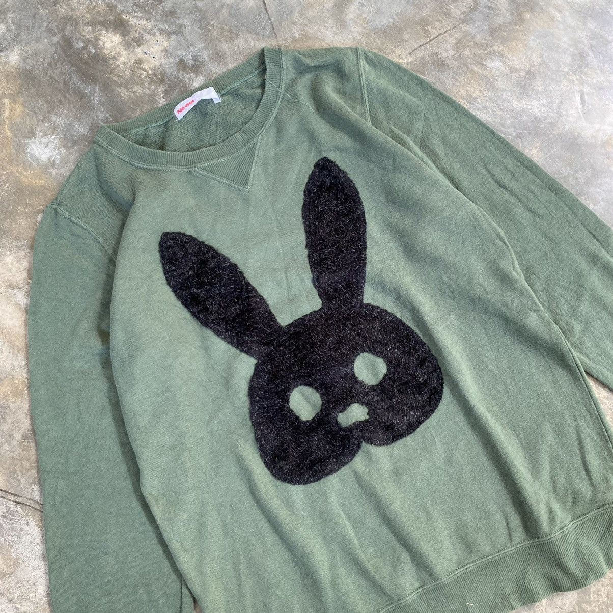 Issey Miyake Ne-net by Issey Miyake Rabbit Sweatshirt Size US M / EU 48-50 / 2 - 2 Thumbnail