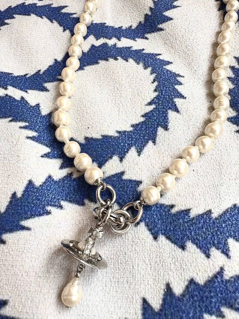 Vivienne Westwood Vivienne Westwood Baroque Pearl Necklace Size ONE SIZE - 1 Thumbnail