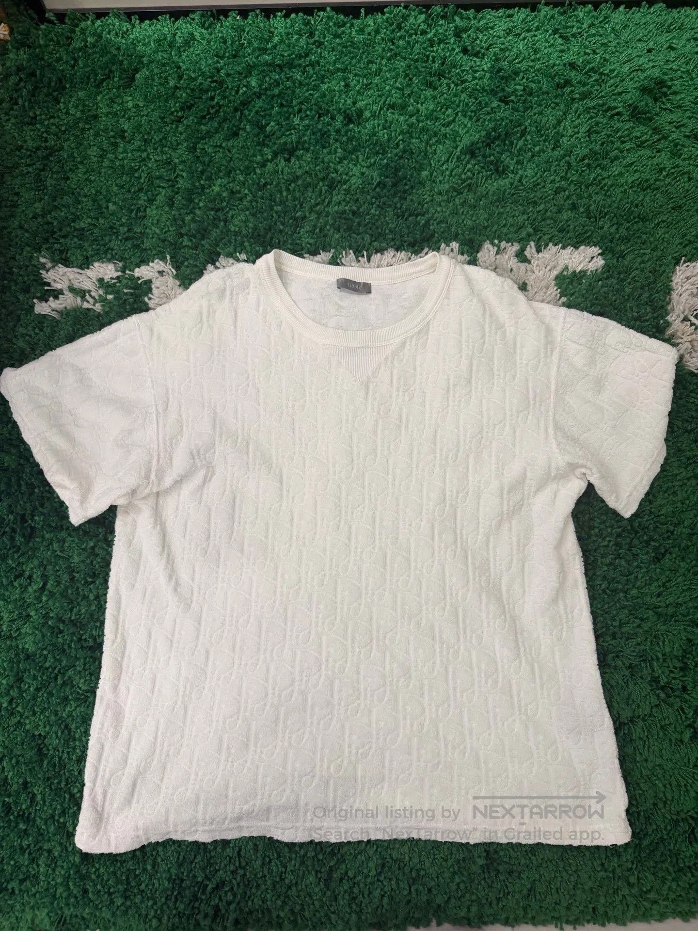 Dior Dior Essentials Oblique Crewneck T-Shirt. Size US M / EU 48-50 / 2 - 5 Thumbnail
