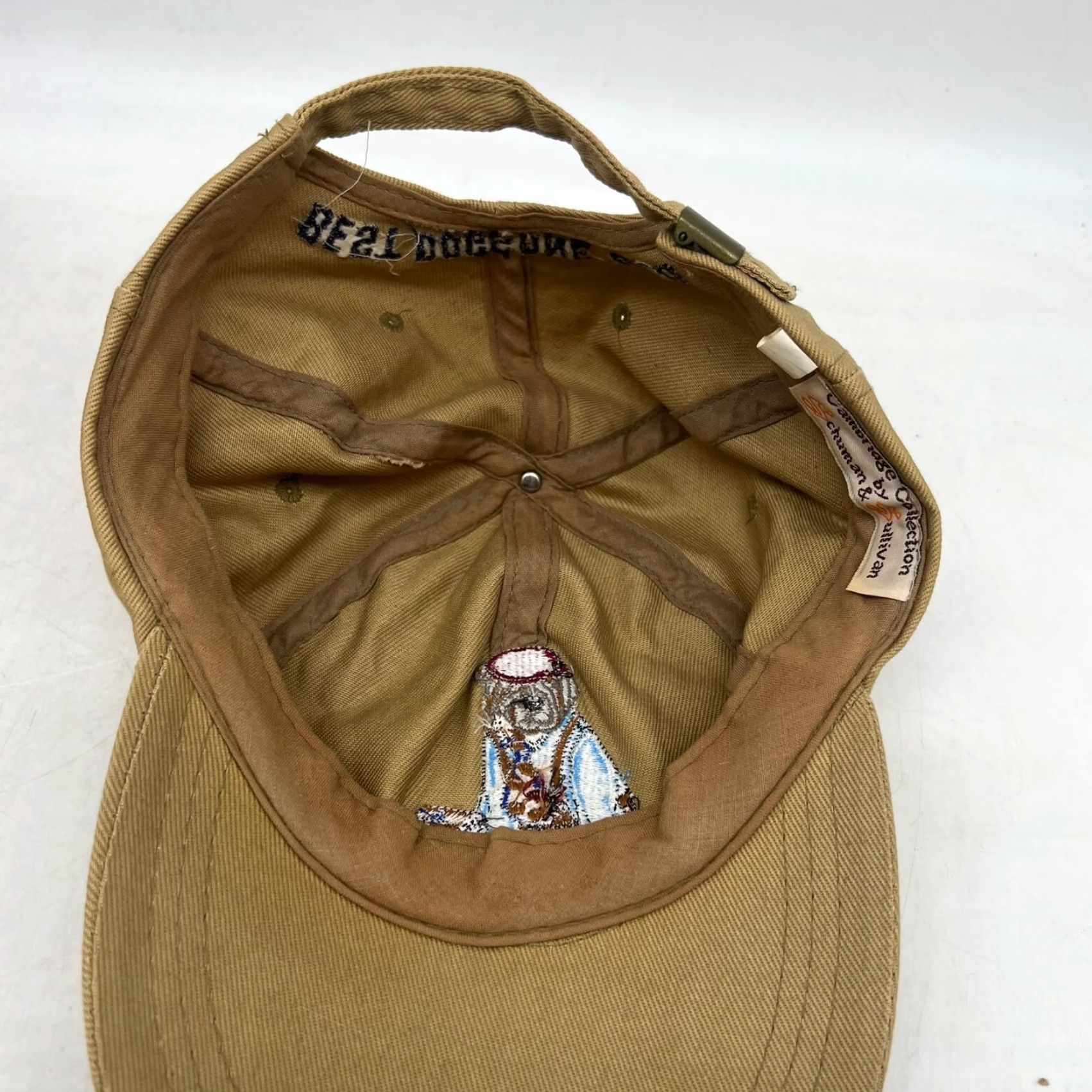 Vintage VINTAGE Schuman & Sullivan Best Doggone Dad Baseball Cap Adjustable One Size Brown 80s 90s Mens Size ONE SIZE - 5 Thumbnail