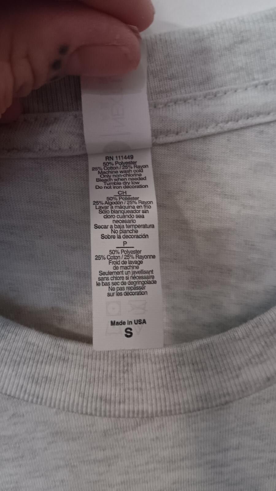 Next Level Apparel Gray Lake Bum Graphic T-Shirt Size Small Size US S / EU 44-46 / 1 - 3 Thumbnail