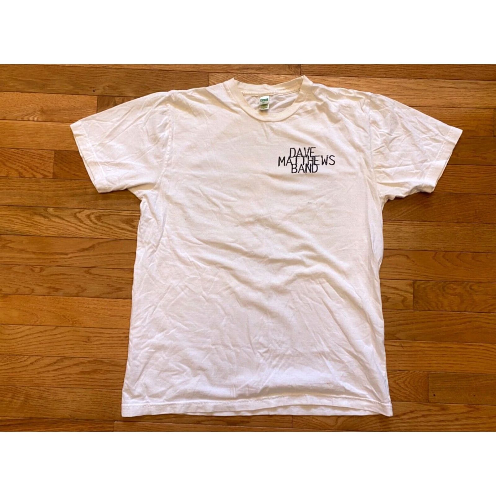 Other Dave Matthews Band Men's Shirt M White Royal Apparel Crew Neck Short Sleeve T-Shirt Music Graphic Print Double-Sided Size US M / EU 48-50 / 2 - 2 Thumbnail