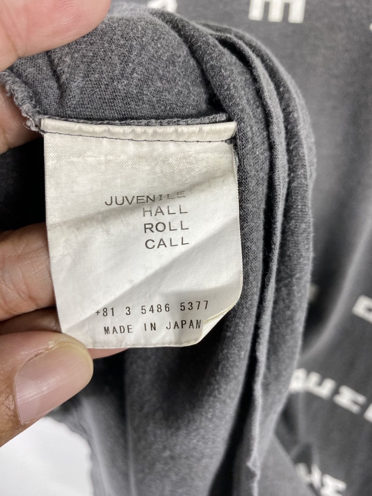 Japanese Brand Japanese Brand Juvenile Hill Roll Call T-Shirt Size US XL / EU 56 / 4 - 10 Thumbnail