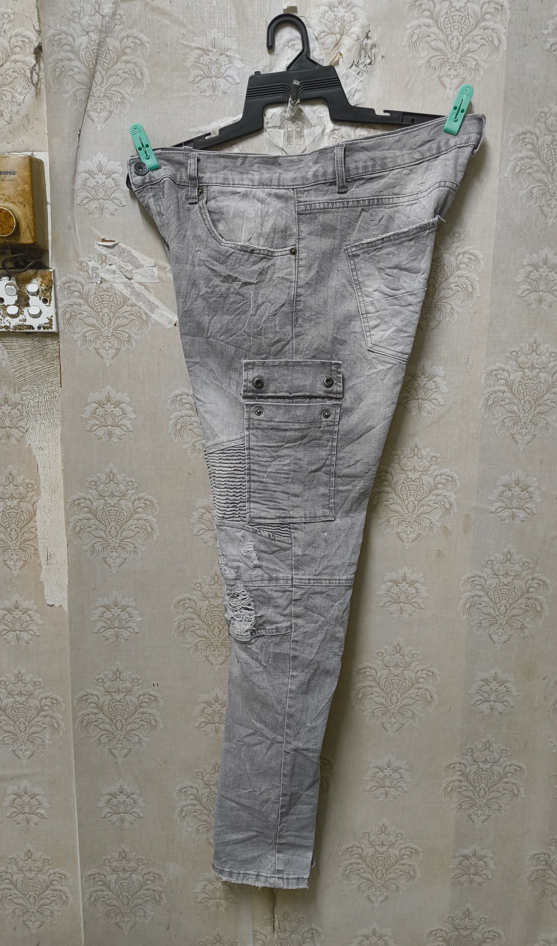 Decibel Decibel Biker Cargo Jeans distressed Size US 38 / EU 54 - 7 Thumbnail