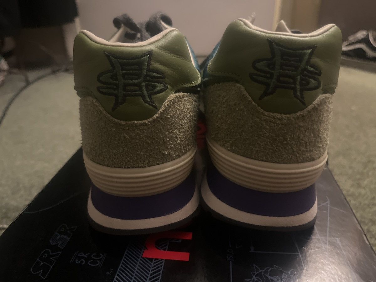 New Balance × Stray Rats New Balance x Stray Rats 574 Classic Green/Purple Size US 10.5 / EU 43-44 - 5 Thumbnail