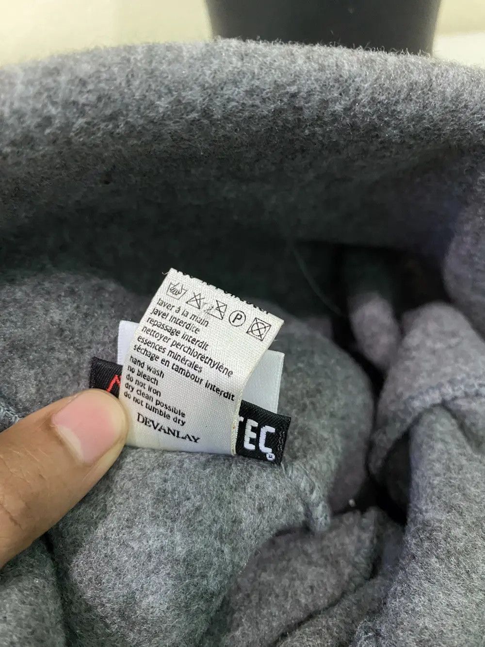 Lacoste × Polartec × Vintage Lacoste Polartec Small Logo Beanie Hat Size ONE SIZE - 7 Thumbnail