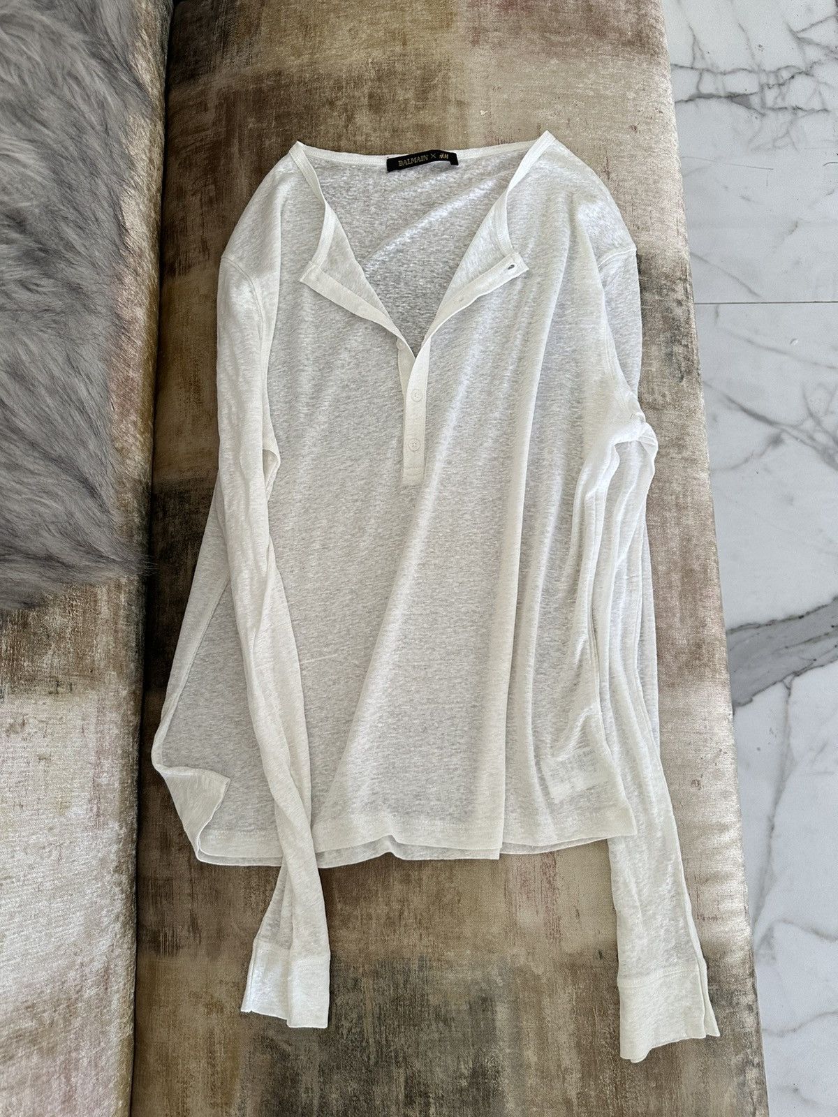 Balmain × H&M Balmain H&M 2015 by Oliver Rousteing long sleeves 2015 Size US M / EU 48-50 / 2 - 1 Thumbnail