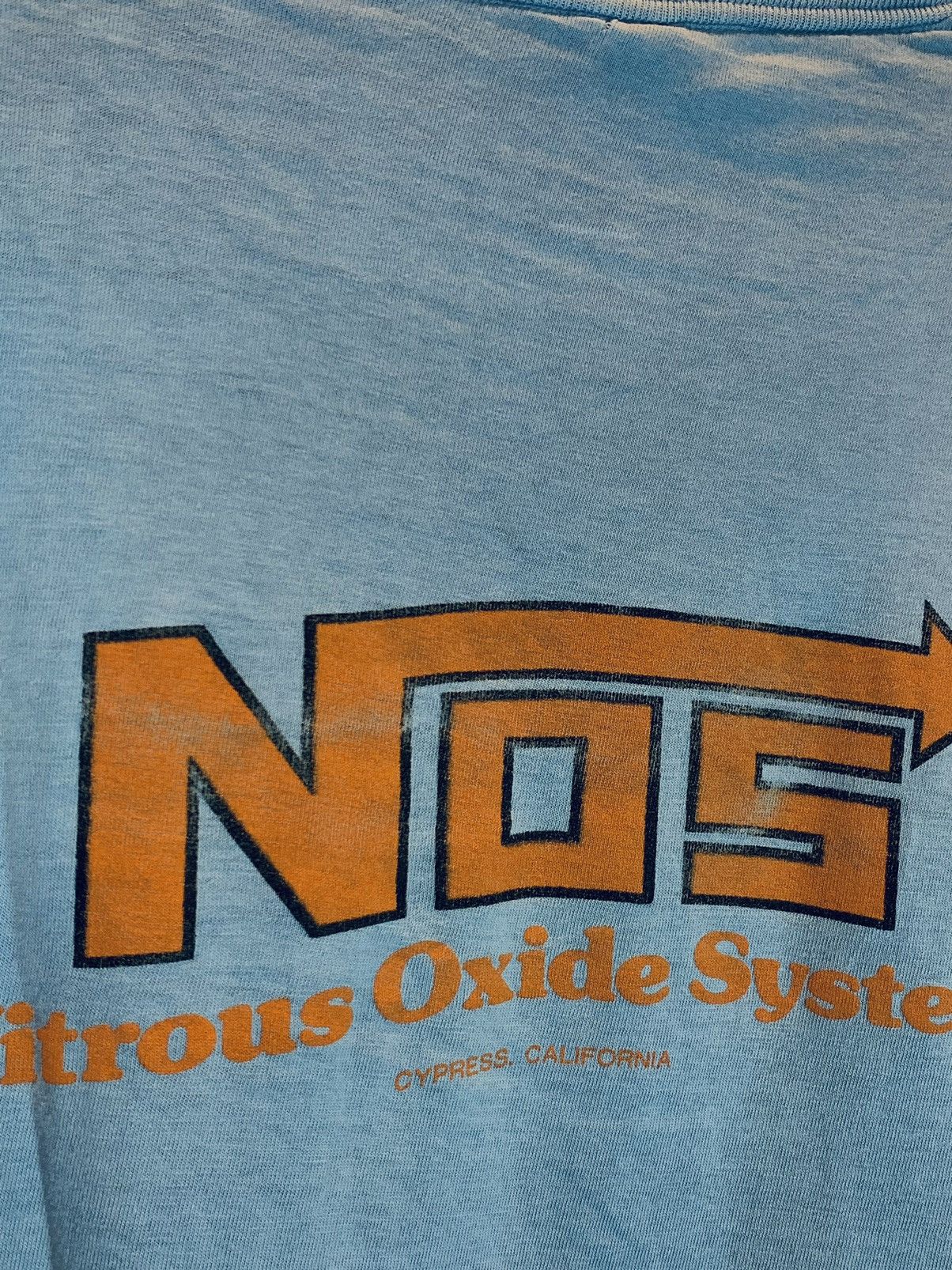 Vintage RARE Vintage 70s NOS Let’s Cheat Nitrous Oxide Systems Shirt Size US L / EU 52-54 / 3 - 7 Thumbnail