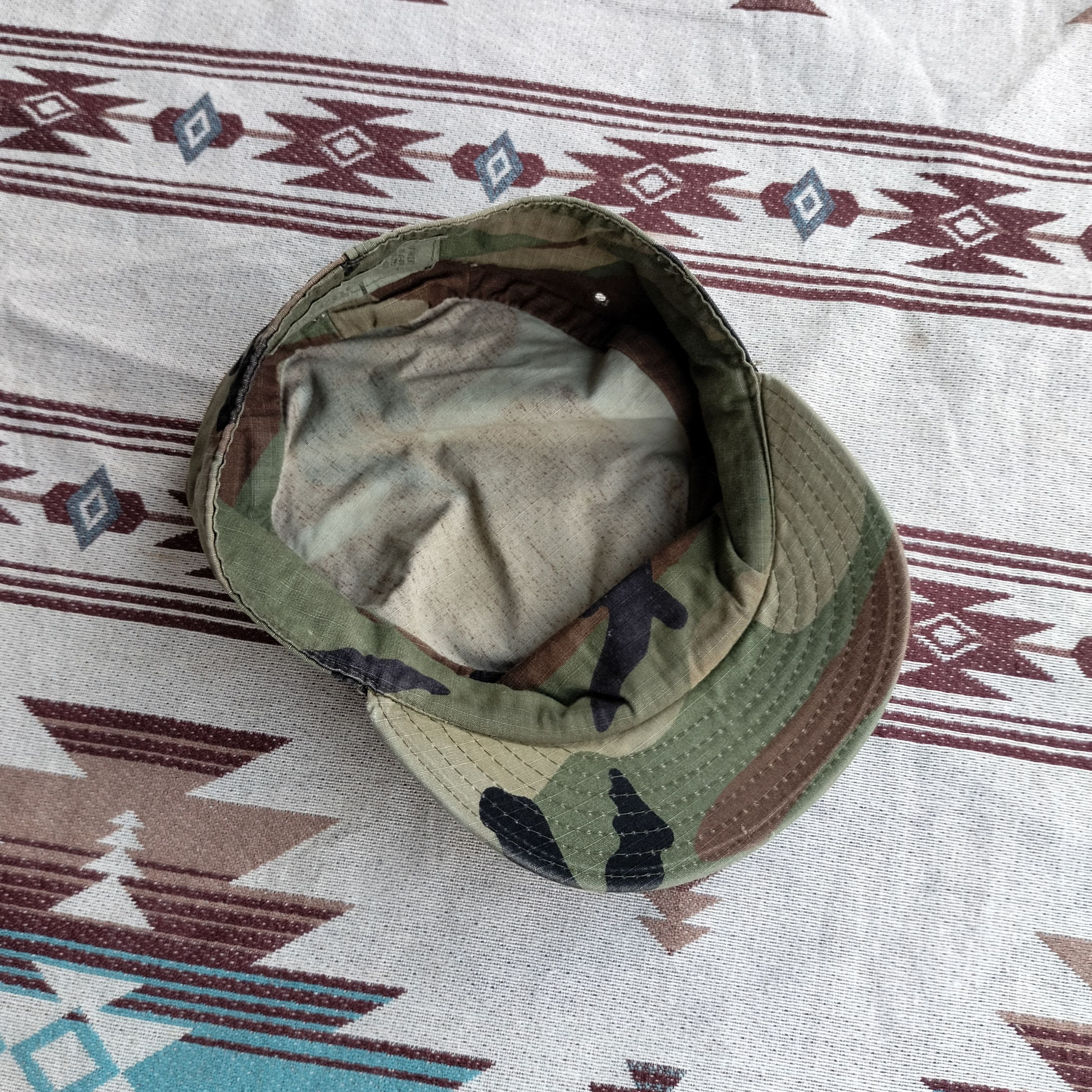 Buzz Rickson's Camo military cap hot weather cadet hat Size ONE SIZE - 5 Thumbnail