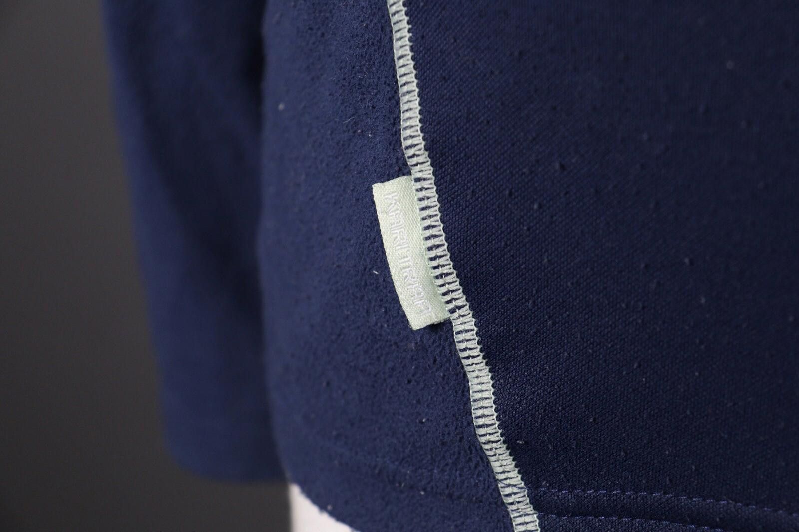 Designer Kari Traa Blue Full Zip Fleece Sweater Size S Size S / US 4 / IT 40 - 5 Thumbnail