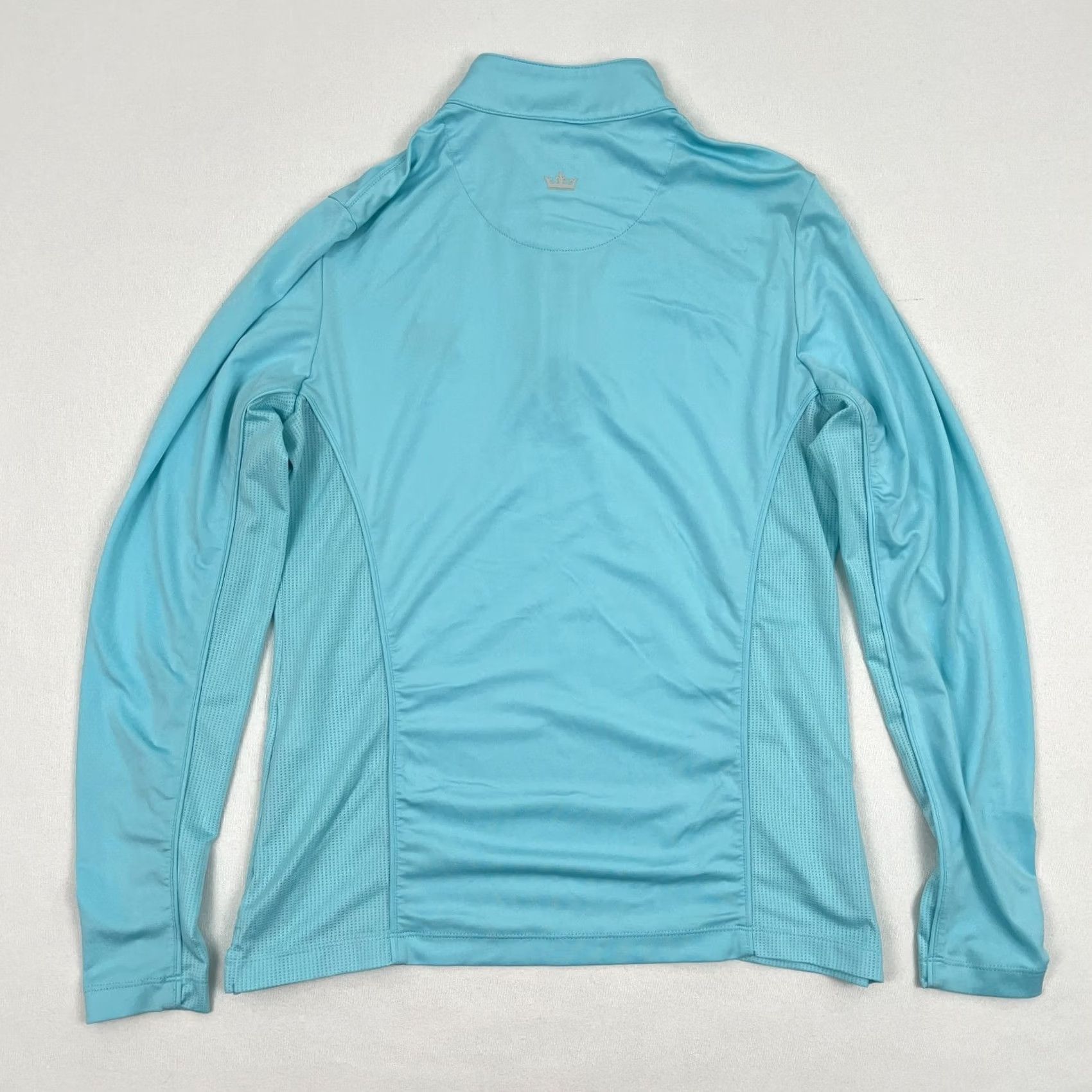 Peter Millar Peter Millar Jacket Womens S Blue 1/4 Zip UPF Golf Links of America Pullover Athletic Breathable 1/2 Zip Classic Outdoor Athleisure Zip Front Size S / US 4 / IT 40 - 4 Thumbnail
